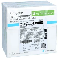 Rotigotin Neuraxpharm 6 mg/24 h transder 84 St