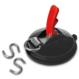 PRO PLUS Befestigungssaugnapf mit Ring und 2 S-Haken