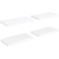vidaXL Wandregal 50 x 23 x 3,8 cm Weiß