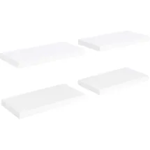 vidaXL Wandregal 50 x 23 x 3,8 cm Weiß