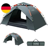 Campingzelt Automatisches 1 Personen Sofortzelt Pop up Ultraleichtes Kuppelzelt