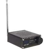 ATS 20+ Vollband-Radioempfänger, Tragbares Kurzwellenradio mit Antenne, AM LW SW SSB All World Band Frequency Radio Receiver für Outdoor Camping Home