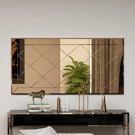 moebel17 Spiegel Bronze, Holzwerkstoff, rechteckig, 120x60x2.2 cm