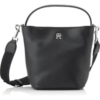 Tommy Hilfiger Handtasche TH Essential SC Bucket PSP24 Handtaschen Schwarz Damen