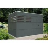 SKANHOLZ CrossCube Brisbane 4 3,37 x 2,53 m schiefergrau
