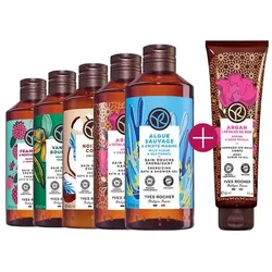Yves Rocher Wellness-Sets - Willkommensangebot –-Set mit 5 Duschgelen + Peeling