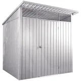 Duramax Metallgerätehaus Palladium 6x5 1,99 x 1,97 m silber
