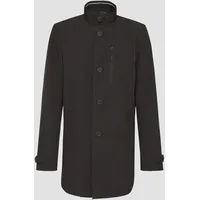 S.Oliver - Elastischer Mantel mit wasserabweisender Funktion, Herren, schwarz,