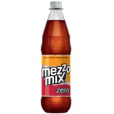 6x 1,00 L. Mezzo Mix Zero Orange PET Flasche - MEHRWEG - ohne Kasten