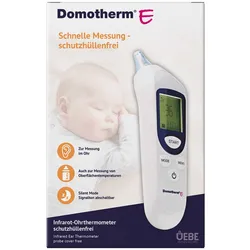 Domotherm E Infrarot-Ohrthermometer Schutzhüllenfrei