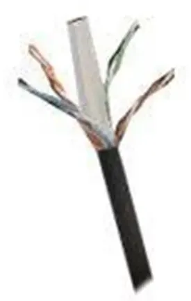 ALANTEC bulk cable - 305 m - black - Schwarz - 305m