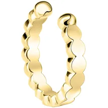VIVANCE Ohrclips VIVANCE gelb 925/- Sterling Silber vergoldet one-size