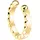 VIVANCE Ohrclips VIVANCE gelb 925/- Sterling Silber vergoldet one-size