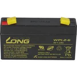 KungLong WP1.2-6 6V 1200 mAh 1 St.