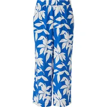 s.Oliver 7/8-Hose Strukturierte Culotte Blau 46