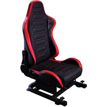 X Rocker XR Racing Chicane Kunstleder Rot