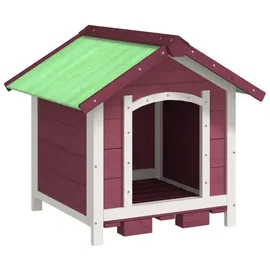 vidaXL Hundehütte Mokka 65 x 65 x 61,5 cm Holz Braun