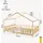[en.casa] Kinderbett Treviolo 140 x 200 cm Kiefer naturbelassen beige