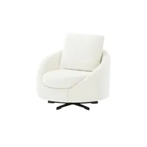 Smart Sessel Felicia Chenille 98 x 97 x 100 cm Weiß