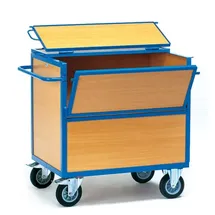 FETRA Holzkastenwagen 2852 - Tragkraft 600kg TPE-Reifen