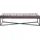 Kare Design Crossover Grau Schwarz 150x40cm