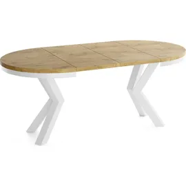 WFL GROUP Clara Ø 120 cm braun