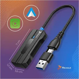 REAGLE Wireless Carplay Android Auto Adapter