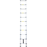 Craftfull Teleskopleiter 2,9 m 10 Sprossen inkl. Tragetasche