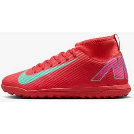Nike Jr. Mercurial Superfly 10 Club TF Multinocken-Fußballschuhe Kinder 800 ember glow/aurora green 34