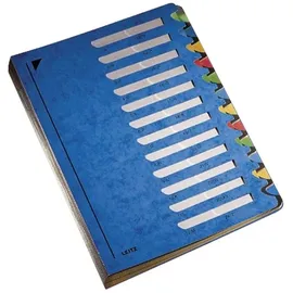 Leitz Pultordner DIN A4 24,5 cm Blau 12 St.