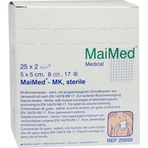 Maimed Mullkompressen 5 x 5 cm 50 St.