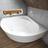 Polimat BADLAND Eckbadewanne 150 x 150 cm (Standard)