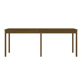 vidaXL Gartentisch 203,5 x 90 x 110 cm honigbraun