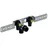 Geberit FlowFit Anschlusswinkel 90 Grad vormontiert, zweifach, abgesetzt, Ablaufrohrschelle D 20mm, Rp 1/2, 59,7 cm, 90Grad, 2-fach