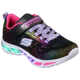 SKECHERS Sneaker »Blinkschuh LITEBEAMS-Gleam N`Dream«, Gr. 31 schwarz-regenbogenfarben-glitzer, - 25957845-31