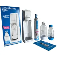 SodaStream COOL weiß Vorteilspack incl. CO2 Zylinder mit PET Flasche NEU OVP