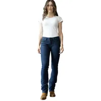 Kimes Ranch Damen Betty Western Style Modest Bootcut Mid-Rise Straight Fit Durable Shape-Saving Dark Blue Riding Jeans, Dunkelblau, 4-36 - 30W / 36L