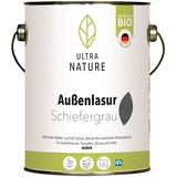 Ultra Nature Außenlasur 2,5 L schiefergrau