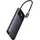 Baseus Metal Gleam II 10-in-1 Usb-c Hub Usb-a Usb-c Rj45 Sd/tf - Grau