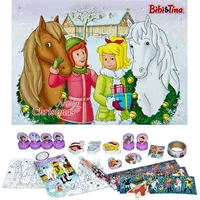 Undercover BITI8025 - Bibi&Tina Adventskalender für Kinder, Mehrfarbig, ca. 45x32x3cm