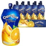 Capri-Sun Saft Orange und Peach, je 0,33 Liter, 15 Stück