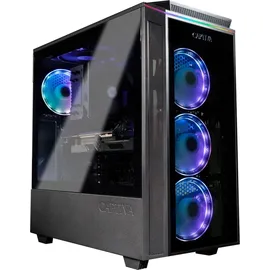 Captiva PC Highend Gaming I81-432, Schwarz, Intel Core i7-12700KF, 16 GB, 1 TB M.2 SSD, RTX 4070 Super 12GB