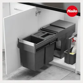 kuekom TA Swing 2x 13 l Grau/Schwarz