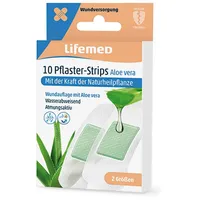 Lifemed Pflaster-Strips Aloe vera 10 St.