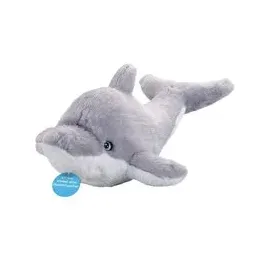 Bauer Eco-Line Plüschtier Delfin 33 cm Grau/Weiß