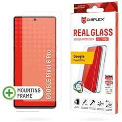 DISPLEX Panzerglas + Schutzhülle für Google Pixel 8 Pro