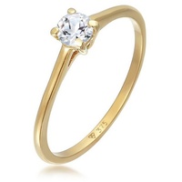Elli Ring Topas Solitär Verlobungsring 375 Gelbgold