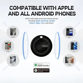 MiLi MiTag Duo Apple Find My Google Find Hub),