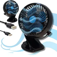 Starlyf Fast Fan 18 cm Tischventilator Schwarz