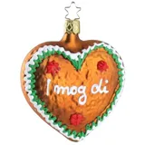 Inge-Glas® Christbaumschmuck BAYERISCHE FESTZEIT I mog di 9 CM